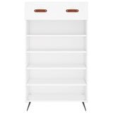 Schoenenkast 60X35X105 Cm Bewerkt Hout