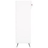 Schoenenkast 60X35X105 Cm Bewerkt Hout