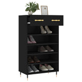 Schoenenkast 60X35X105 Cm Bewerkt Hout