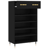 Schoenenkast 60X35X105 Cm Bewerkt Hout