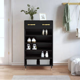 Schoenenkast 60X35X105 Cm Bewerkt Hout