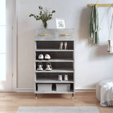 Schoenenkast 60X35X105 Cm Bewerkt Hout