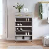 Schoenenkast 60X35X105 Cm Bewerkt Hout