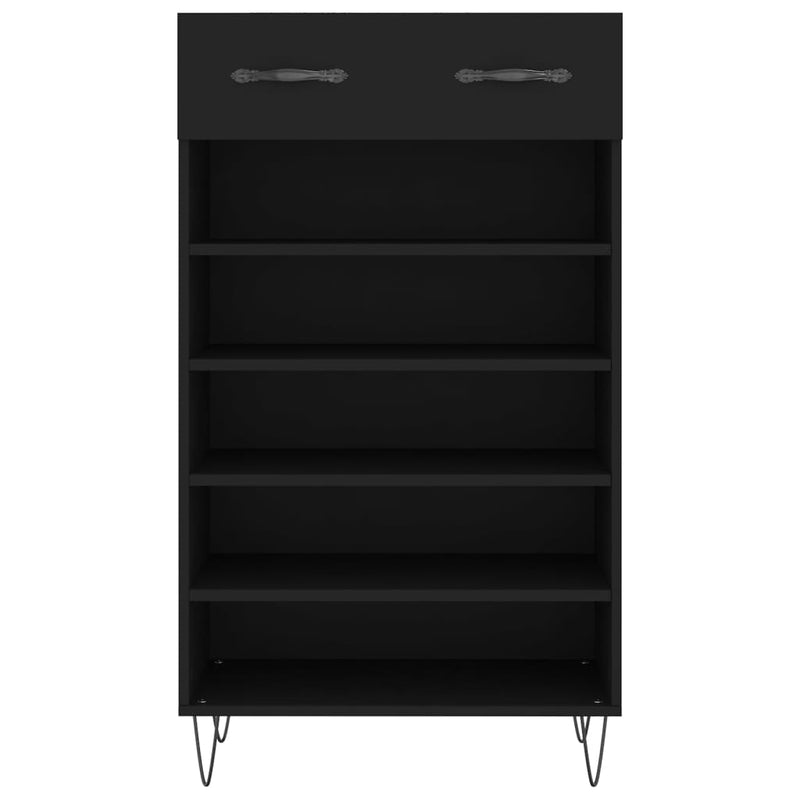 Schoenenkast 60X35X105 Cm Bewerkt Hout