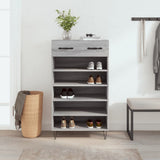 Schoenenkast 60X35X105 Cm Bewerkt Hout