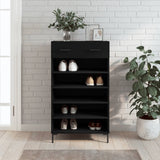 Schoenenkast 60X35X105 Cm Bewerkt Hout