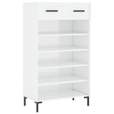 Schoenenkast 60X35X105 Cm Bewerkt Hout