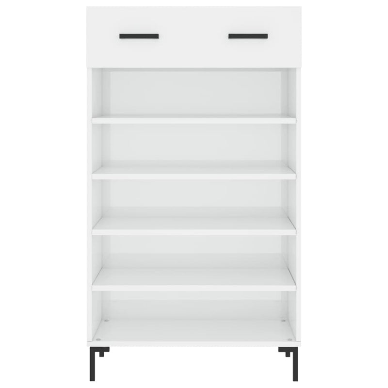 Schoenenkast 60X35X105 Cm Bewerkt Hout