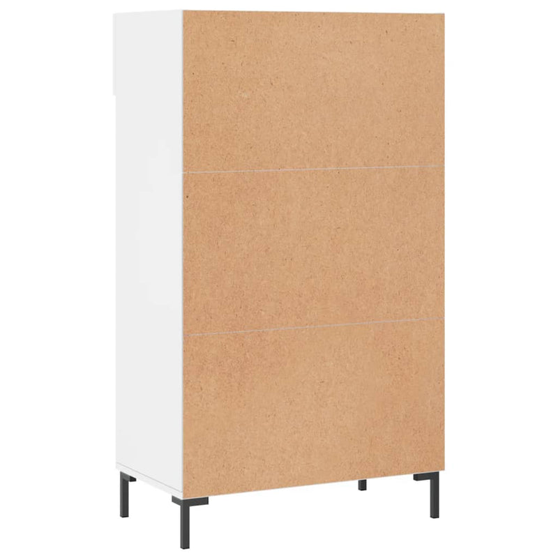 Schoenenkast 60X35X105 Cm Bewerkt Hout