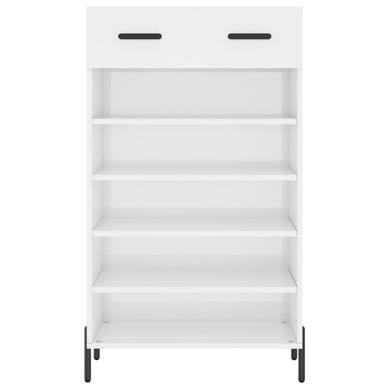 Schoenenkast 60X35X105 Cm Bewerkt Hout