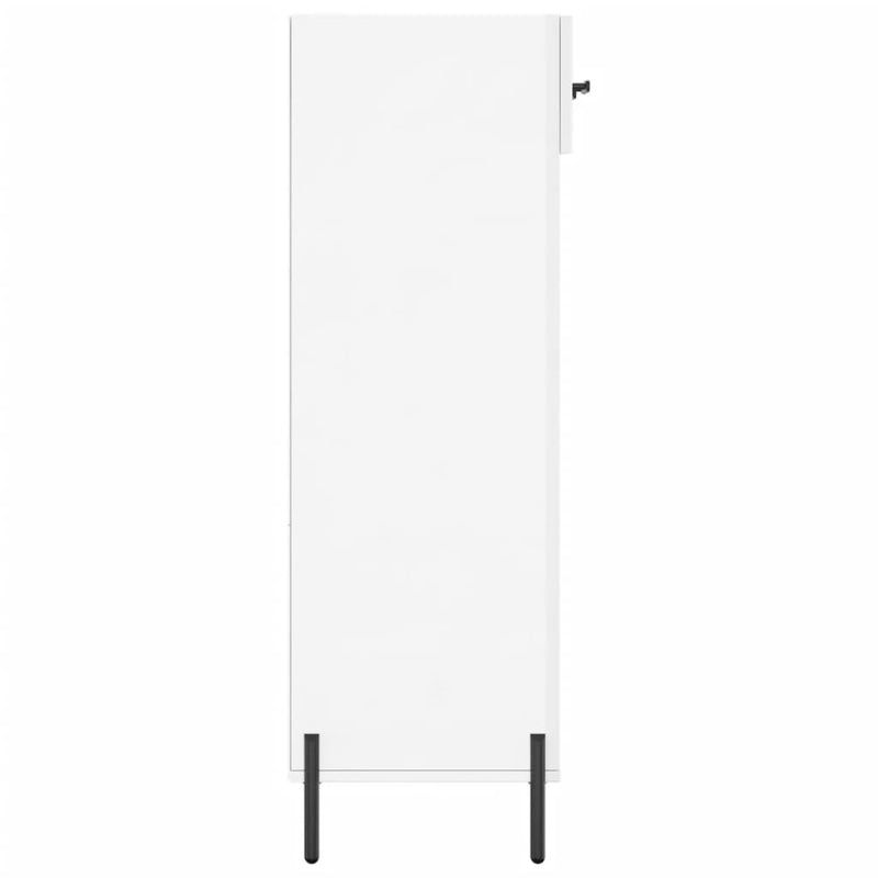 Schoenenkast 60X35X105 Cm Bewerkt Hout