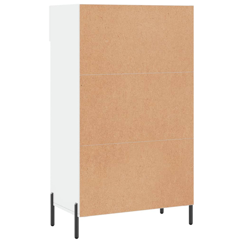 Schoenenkast 60X35X105 Cm Bewerkt Hout
