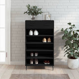 Schoenenkast 60X35X105 Cm Bewerkt Hout