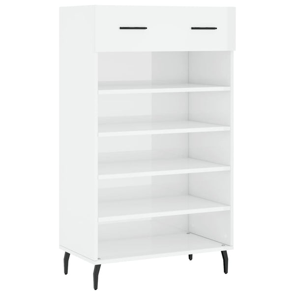 Schoenenkast 60X35X105 Cm Bewerkt Hout