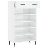 Schoenenkast 60X35X105 Cm Bewerkt Hout