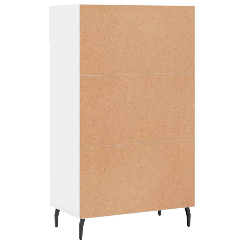 Schoenenkast 60X35X105 Cm Bewerkt Hout
