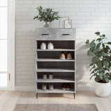 Schoenenkast 60X35X105 Cm Bewerkt Hout