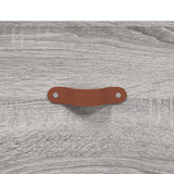 Schoenenkast 30X35X105 Cm Bewerkt Hout Eikenkleur