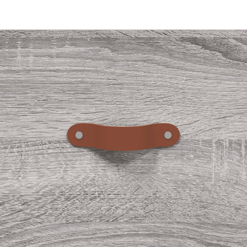 Schoenenkast 30X35X105 Cm Bewerkt Hout Eikenkleur