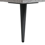 Schoenenkast 30X35X105 Cm Bewerkt Hout Eikenkleur