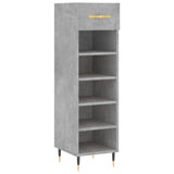 Schoenenkast 30X35X105 Cm Bewerkt Hout