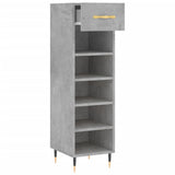 Schoenenkast 30X35X105 Cm Bewerkt Hout