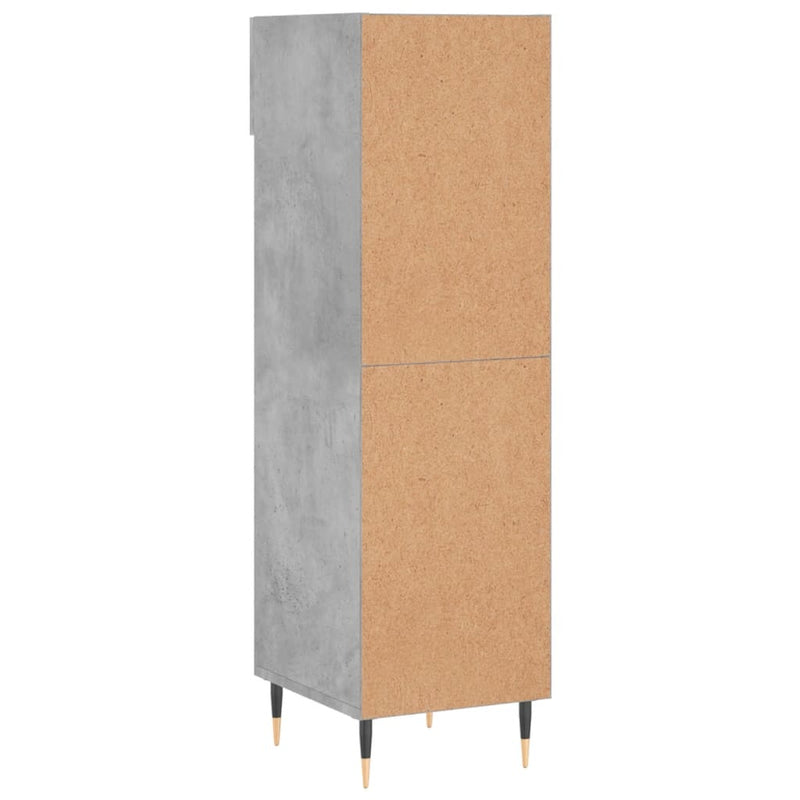 Schoenenkast 30X35X105 Cm Bewerkt Hout