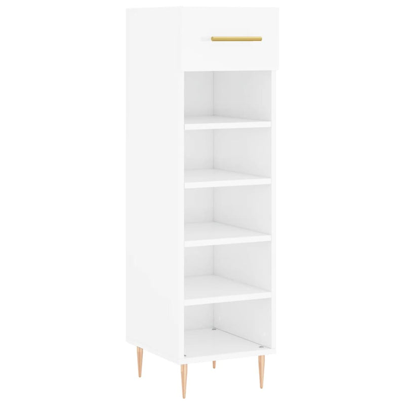 Schoenenkast 30X35X105 Cm Bewerkt Hout