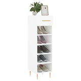 Schoenenkast 30X35X105 Cm Bewerkt Hout