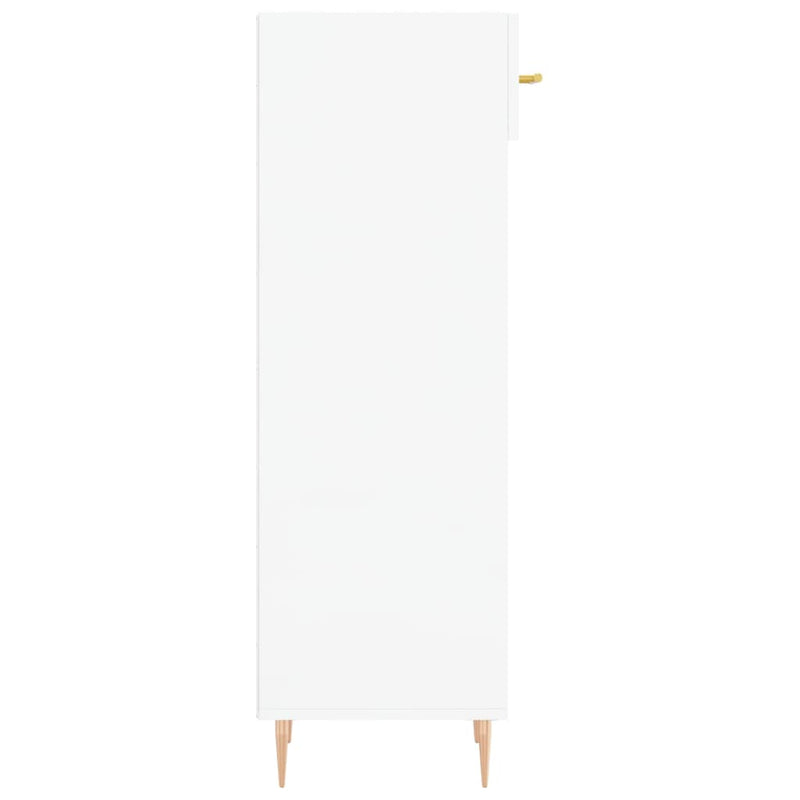 Schoenenkast 30X35X105 Cm Bewerkt Hout
