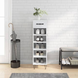 Schoenenkast 30X35X105 Cm Bewerkt Hout