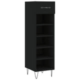 Schoenenkast 30X35X105 Cm Bewerkt Hout