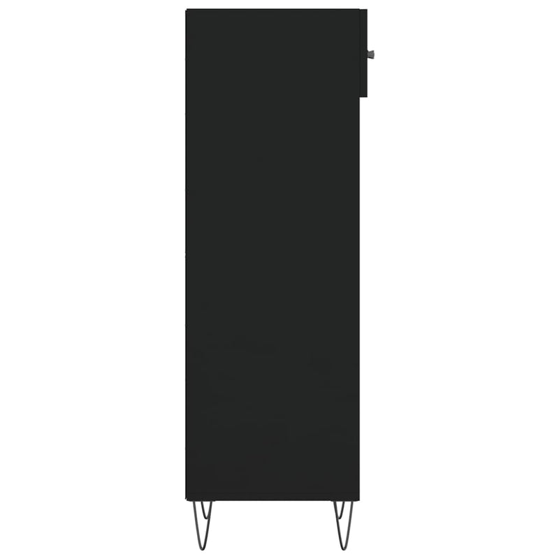 Schoenenkast 30X35X105 Cm Bewerkt Hout