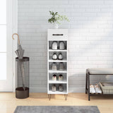 Schoenenkast 30X35X105 Cm Bewerkt Hout