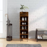 Schoenenkast 30X35X105 Cm Bewerkt Hout