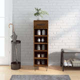 Schoenenkast 30X35X105 Cm Bewerkt Hout