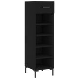 Schoenenkast 30X35X105 Cm Bewerkt Hout