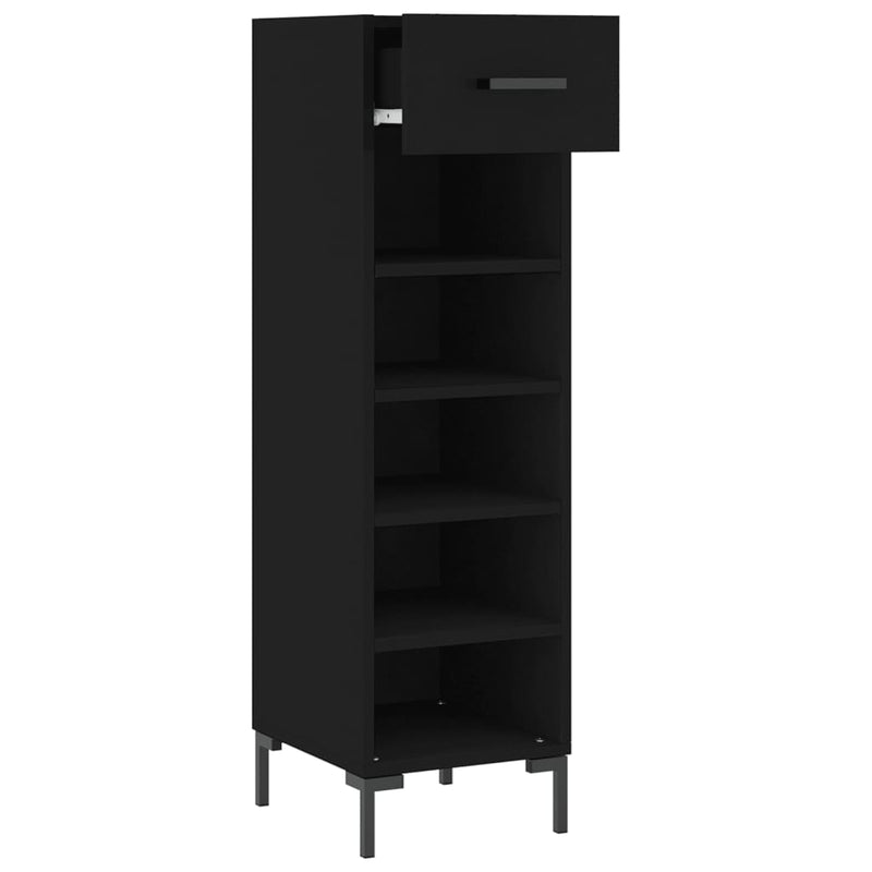 Schoenenkast 30X35X105 Cm Bewerkt Hout