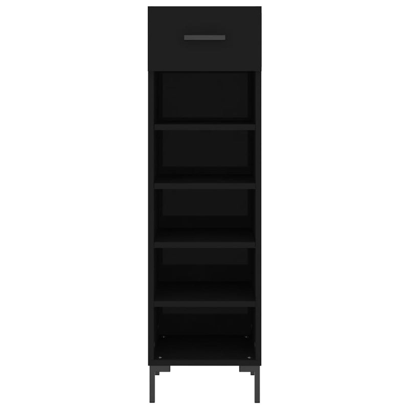 Schoenenkast 30X35X105 Cm Bewerkt Hout