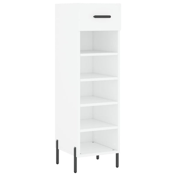 Schoenenkast 30X35X105 Cm Bewerkt Hout