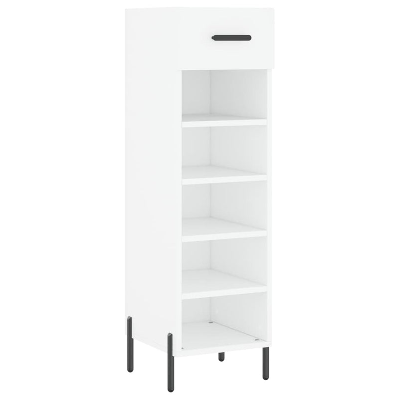 Schoenenkast 30X35X105 Cm Bewerkt Hout