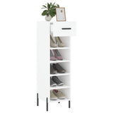 Schoenenkast 30X35X105 Cm Bewerkt Hout