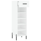 Schoenenkast 30X35X105 Cm Bewerkt Hout