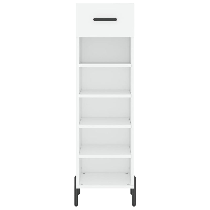 Schoenenkast 30X35X105 Cm Bewerkt Hout
