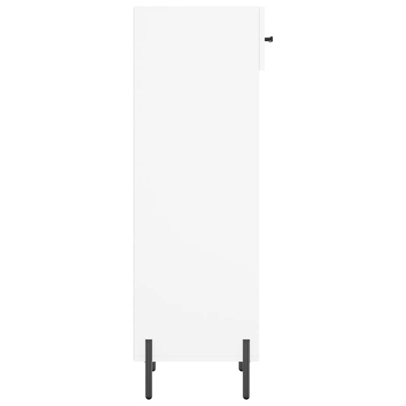 Schoenenkast 30X35X105 Cm Bewerkt Hout