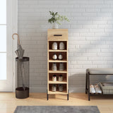 Schoenenkast 30X35X105 Cm Bewerkt Hout