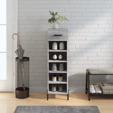 Schoenenkast 30X35X105 Cm Bewerkt Hout