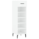 Schoenenkast 30X35X105 Cm Bewerkt Hout