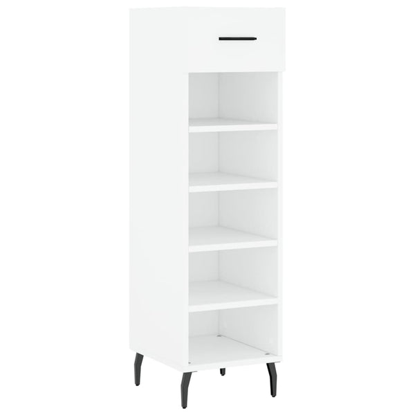 Schoenenkast 30X35X105 Cm Bewerkt Hout