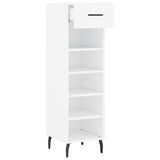 Schoenenkast 30X35X105 Cm Bewerkt Hout